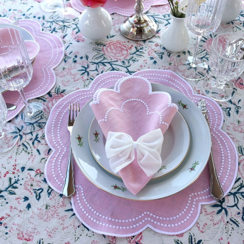 Rose Pink Placemat (Set of 4)